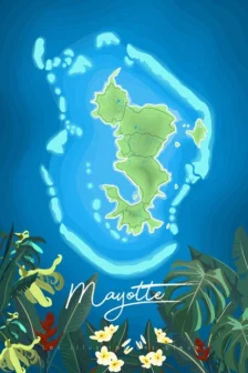 Carte Mayotte