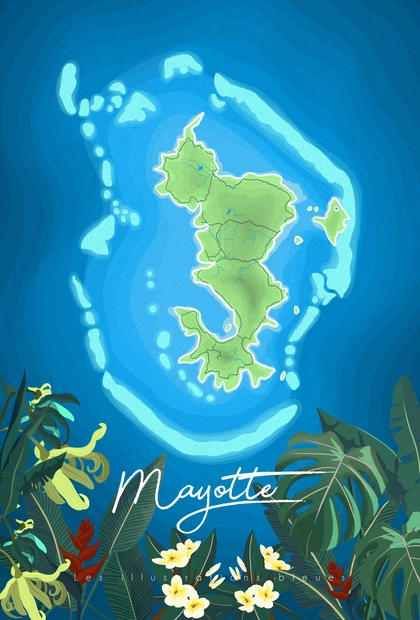 Carte Mayotte